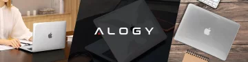 Etui Alogy Hard Case do Apple Macbook Air 13 2022 M2 A2681 13,6" Przezroczyste