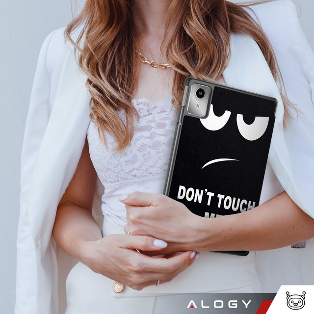 Hülle für Lenovo Tab M11 10,95" TB330FU / TB330XU / TB331FC Tablet Cover Case Alogy Book Cover Don't Touch me Glass Stylus