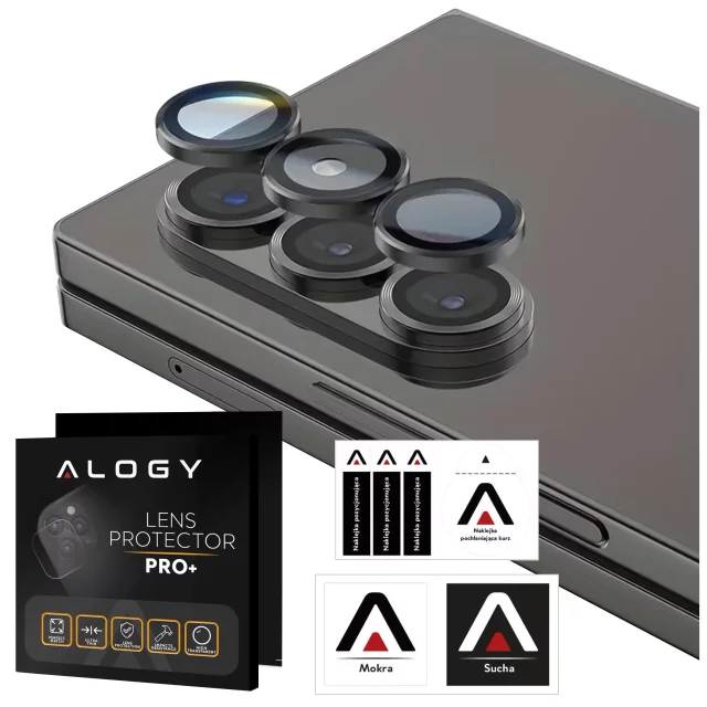 Szkło do Samsung Galaxy Z Fold 6 nakładka na aparat obiektyw obiektywy aparatu Alogy Lens Protector PRO+ Szkło Hartowane