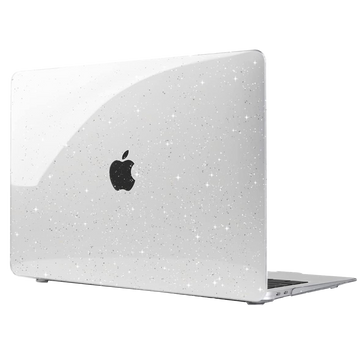 Alogy Hard Case für Apple MacBook Air 13 M1 2020 Glitter Clear Tastaturabdeckung
