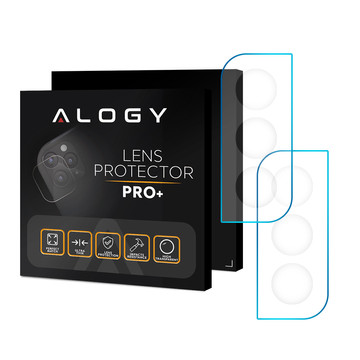 2x Szkło ochronne Alogy na obiektyw aparat lens do Samsung Galaxy S22 Plus