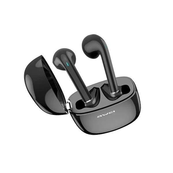 AWEI Bluetooth 5.0 T28 TWS Kopfhörer-Dockingstation Schwarz