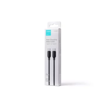 Joyroom kabel USB-C - USB-C 480Mb/s 60W 1m černý (S-CC060A9)
