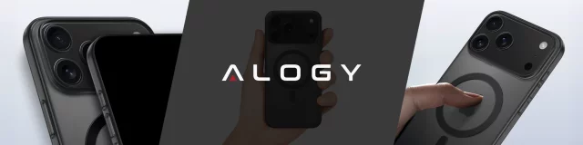 Apple iPhone 17 Pro Max Hülle – Matte MagSafe-Abdeckung mit Linsenschutz, schlank und kratzfest, perfekte Passform – Alogy Skinny MatteCase™ Schwarz