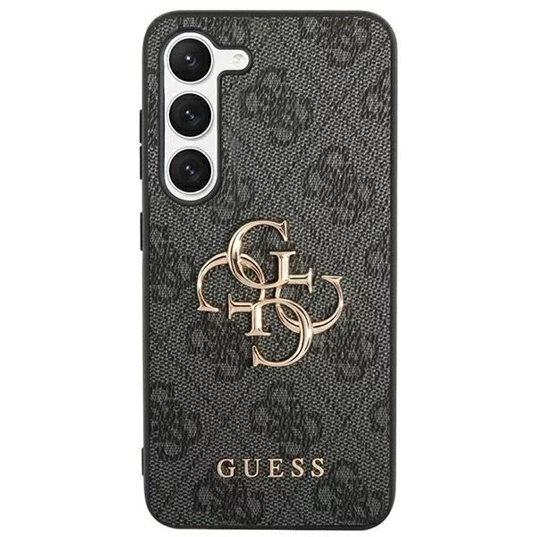 Etui Guess GUHCS24L4GMGGR für Samsung Galaxy S24 Ultra S928 schwarz/schwarzes Hardcase 4G Big Metal Logo