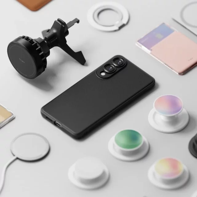 Etui do Samsung Galaxy S25 Edge Ringke Onyx Magnetic MagSafe Czarny