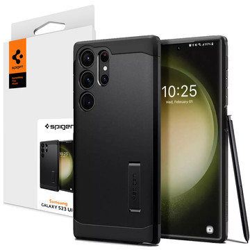 Etui Spigen Tough Armor pro Samsung Galaxy S23 Ultra Black