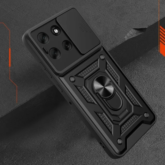 Etui do Motorola Moto G86 5G Tech-Protect CamShield Pro Czarny