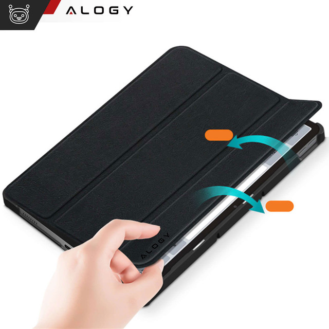 Pouzdro pro Lenovo Tab P11 2gen 11.5 TB350FU TB350XU Alogy Book Cover Pouzdro pouzdro ochranné černé