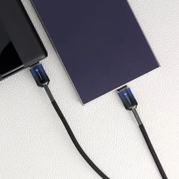 Kabel USB-C – USB-C 100W Forcell F-Energy Gradient 1 m C357 czarny