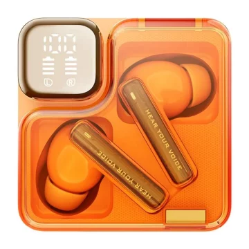 Sluchátka TWS QCY MeloBuds Neo T31 (oranžová)