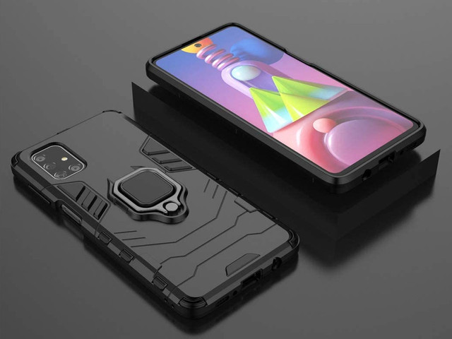 Etui Alogy Stand Ring Armor do Samsung Galaxy M51 czarne