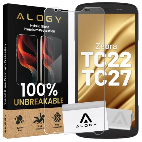 Hybridglas für Realme 11 Pro 5G / Pro Plus Displayschutzfolie Alogy Flexi Glass 9H Hüllenfreundlicher flacher Displayschutz