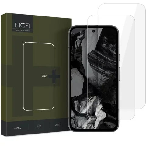 Hofi Glass Pro 2er-Pack gehärtetes Glas für Google Pixel 9 Pro XL, klar
