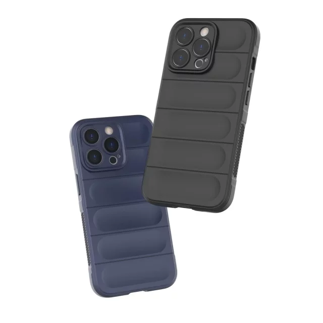 Elastické pancéřové pouzdro Magic Shield Case pro iPhone 13 Pro Max ve vínové barvě