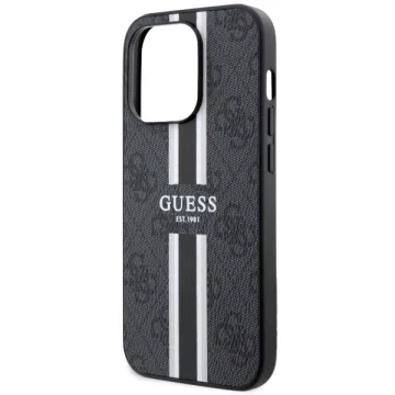 Etui Guess GUHMP14XP4RPSK für iPhone 14 Pro Max 6,7" Hardcase 4G bedruckte Streifen MagSafe
