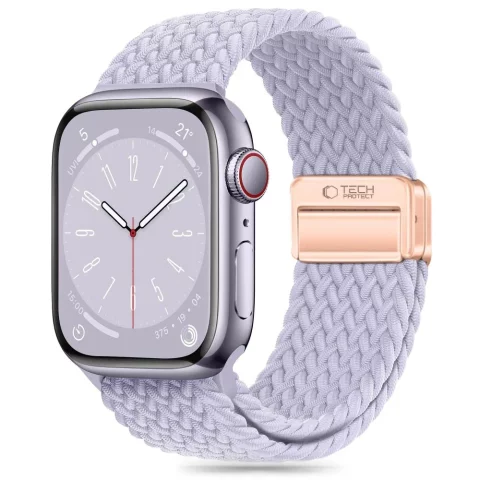 Nylon Strap for Apple Watch 4 / 5 / 6 / 7 / 8 / 9 / SE (38 / 40 / 41 mm) NylonMag Periwinkle