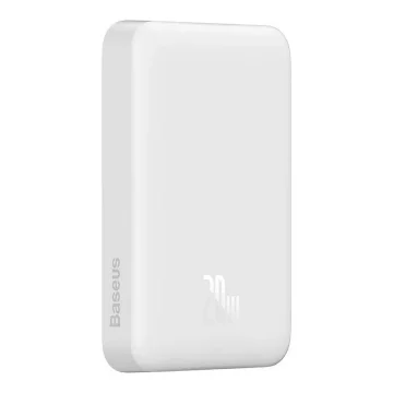 Baseus Magnetic Mini Powerbank 10000mAh 20W (weiß)