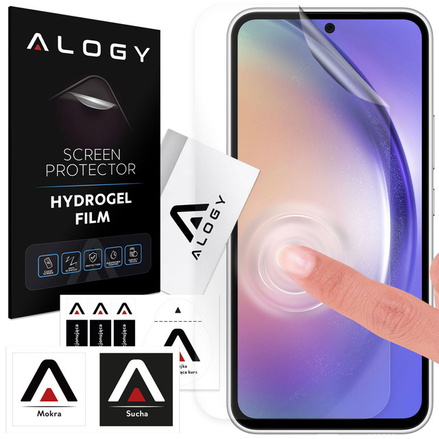 Hydrogel Film for Samsung Galaxy A54/ A53/ A52/ A52S/ A51/ A50 Phone Screen Protector Alogy Hydrogel Film