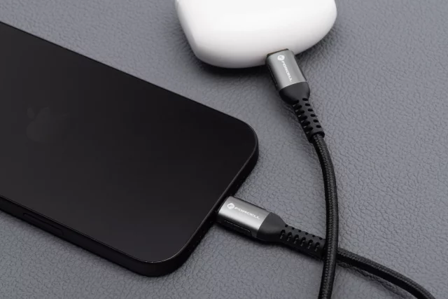 USB-C-auf-USB-C-Kabel Forcell 240 W 5 A PD QC 4.0 Nylon 2 m Laptop Turbo