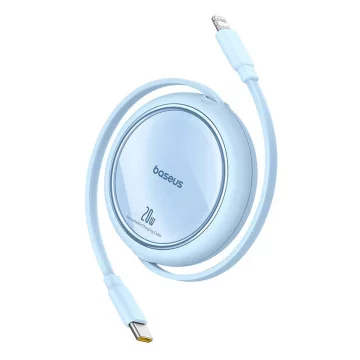 Baseus Free2Pull USB-C auf iP 20 W 1 m USB-Kabel (Blau)