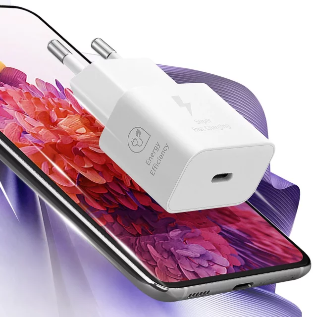 Original Samsung EP-T2510NWE Wandladegerät Schnellladung PowerDelivery PD 25W Weiß