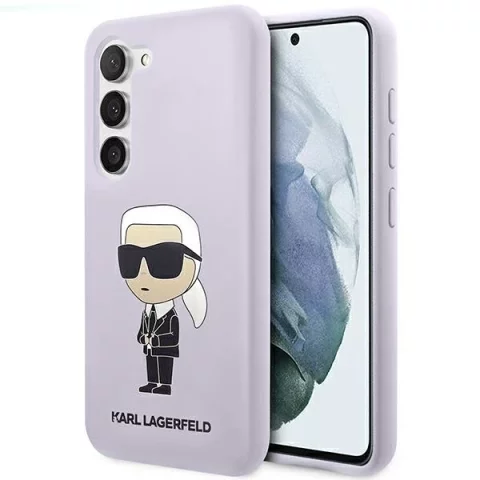 Etui Karl Lagerfeld KLHCS23MSNIKBCU do Samsung Galaxy S23+ Plus S916 hardcase Silicone Ikonik