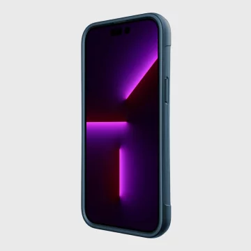 Raptic Clutch Built Case etui iPhone 14 Plus z MagSafe pokrowiec plecki niebieski