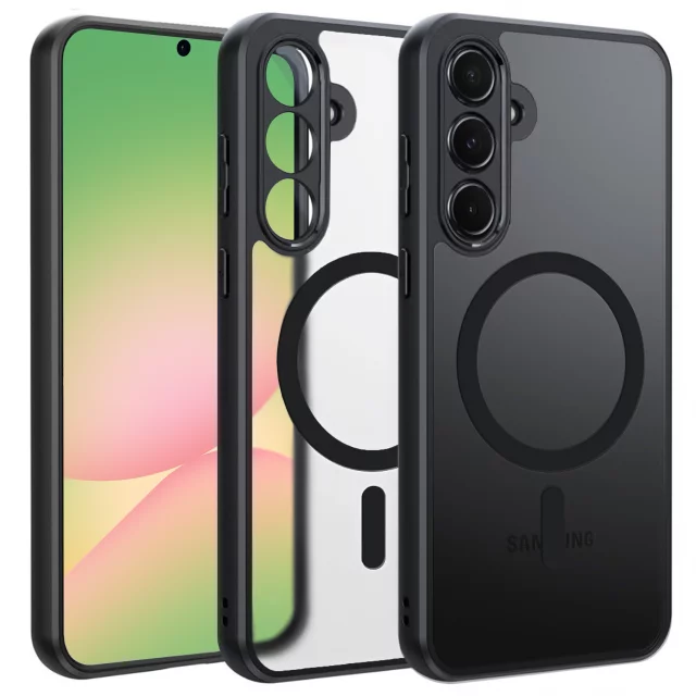 Pouzdro pro Apple iPhone 16 Pro Max Alogy Anti-Shock Hybrid Case pro MagSafe Transparent