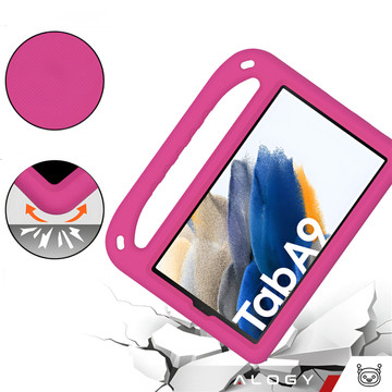 Case for Samsung Galaxy Tab A9 2023 8.7" X110 / X115 children's tablet case Alogy Kids Case Pink