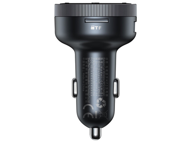 Baseus Enjoy Car Charger 3,4A FM vysílač černý