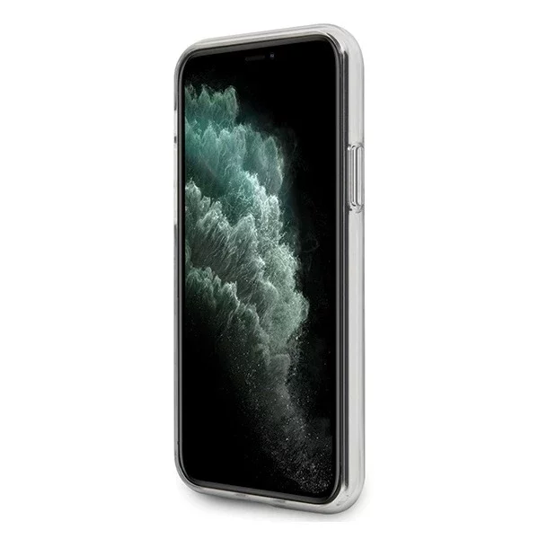 Etui na telefon US Polo Gradient Pattern Collection iPhone 11 Pro czerwono-niebieski/blue&red