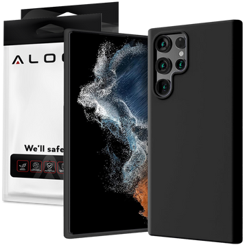 Etui ochronne do telefonu Alogy Thin Soft Case do Samsung Galaxy S22 Ultra Czarne