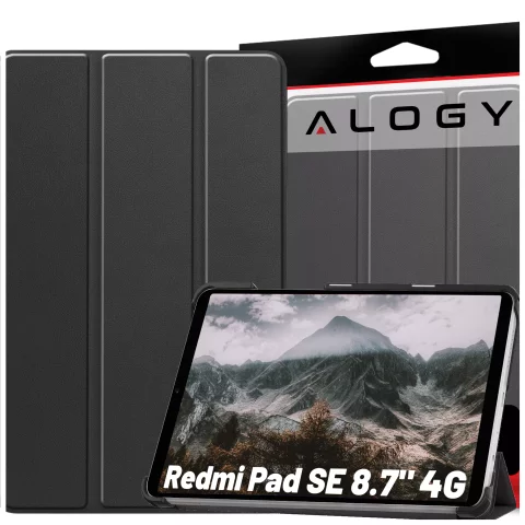 Etui ochronne do Redmi Pad SE 8.7" 4G Alogy Book Cover Case obudowa na tablet Czarne