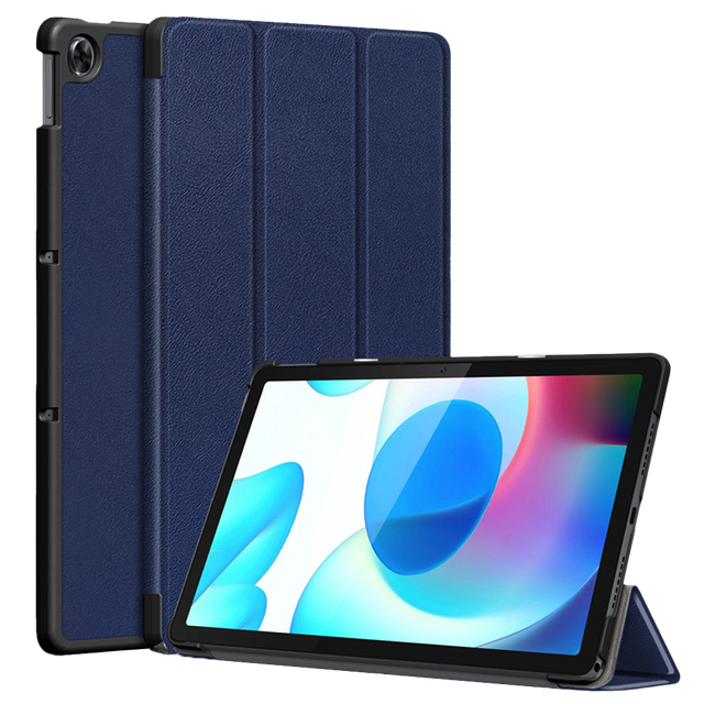 Alogie-Buchcover für Realme Pad Marineblau
