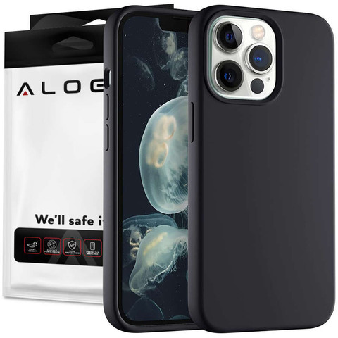 Ochranné pouzdro na telefon Alogy Thin Soft Case pro iPhone 13 Pro Max černé