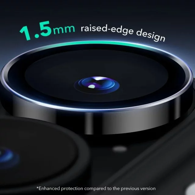 ESR ARMORITE CAMERA PROTECTOR IPHONE 16 / 16 PLUS BLACK