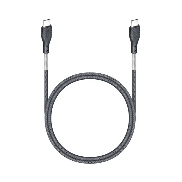 Kabel USB-C – USB-C 100W Forcell F-Energy Carbon 1 m CB-04C czarny