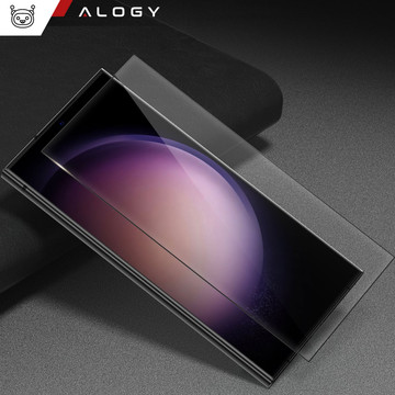 2x Panzerglas für Samsung Galaxy S24 Ultra Displayschutzfolie mit UV-Lampe Glas 9H Kleber Alogy