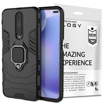 Etui obudowa Alogy Stand Ring Armor do Xiaomi Poco X2 czarne