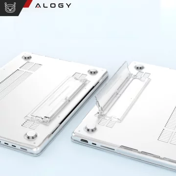 Alogy ProStand™ Matte Case with Stand for MacBook Air 13.3" (A1932/A2179/A2337) Clear
