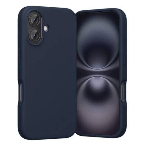 iPhone 16 Vention MagSafe Schutzhülle Silikon Blau Navy