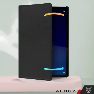 Pouzdro 360 pro Lenovo Tab M11 10,95" TB330FU / TB330XU / TB331FC Otočný kryt na tablet Flip Cover Case Alogy Black