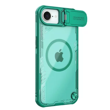 Etui Ochronne do iPhone 16e Nillkin Iceblade Prop Mag Zielone
