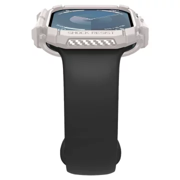 POUZDRO PRO APPLE WATCH 10 (46MM) BÉŽOVÉ DUNE BÉŽOVÉ SPIGEN RUGGED ARMOR PRO