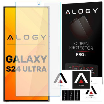 Tempered glass for Samsung Galaxy S24 Ultra, 9H Alogy Pro screen protector
