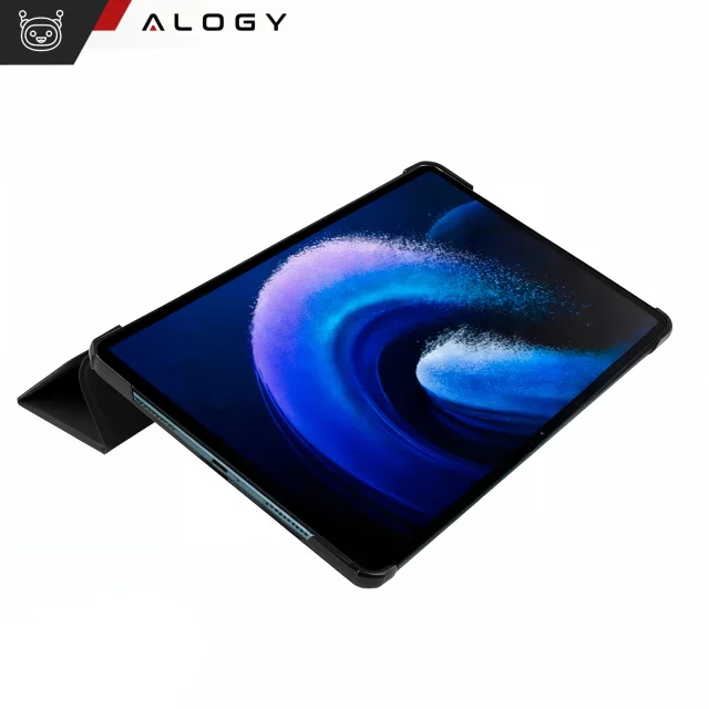 Hülle für Xiaomi Mi Pad 6 / 6 Pro 11" 2023 Tablet-Hülle Alogy Book Cover Case Schwarz