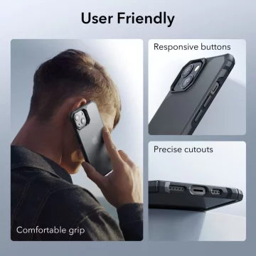 Etui ESR Air Armor für Apple iPhone 14 Plus Mattschwarz