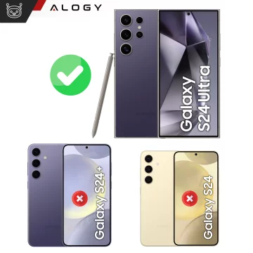Alogy Lens Protector PRO Schutzhülle Glas für Samsung Galaxy S24 Ultra Kameraabdeckung Objektiv Kameralinsen