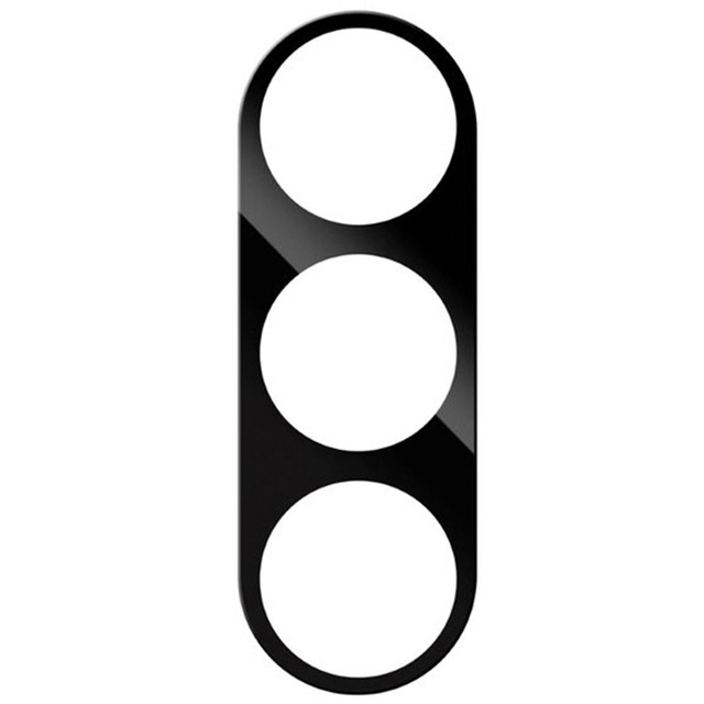 Glas für Samsung Galaxy S24 Plus Kameraobjektiv 3D gehärteter Vollschutz des gesamten Objektivs schwarzes Glas